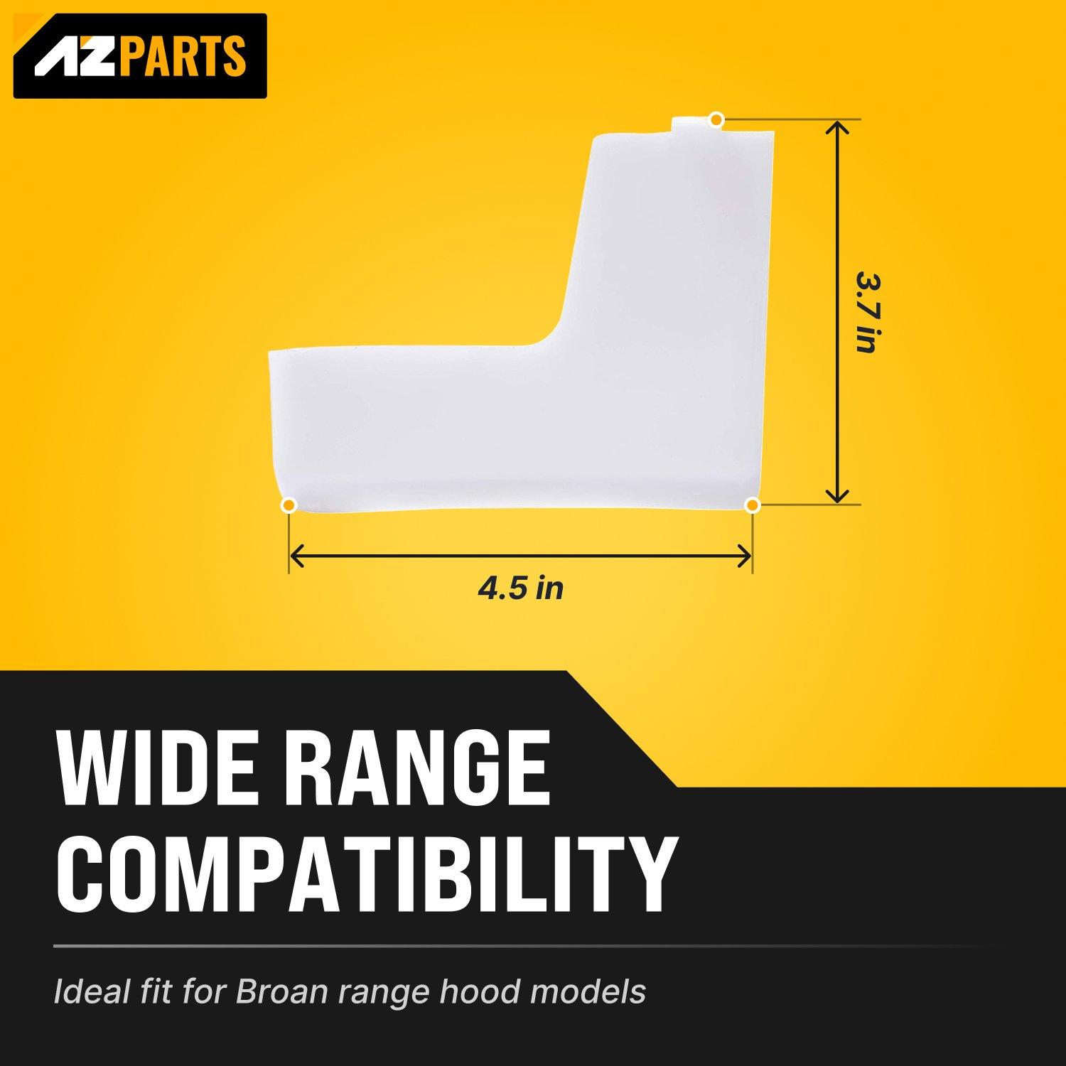 [Lifetime Warranty] 99110437 S99110437 Range Hood Light Lens Cover - Compatible with Broan Nutone Range Hood Light Cover - Replaces 41000 40000 42000 45000 BP43 S99110437 99110437 - Pack of 2 image 1