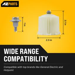 [Lifetime Warranty] WH49X10042 Washer Agitator Coupler Kit Replacement - Compatible with GE Washing Machines - Replaces AP3964635 PS1517844 1195917 WH43X10009 thumbnail 3