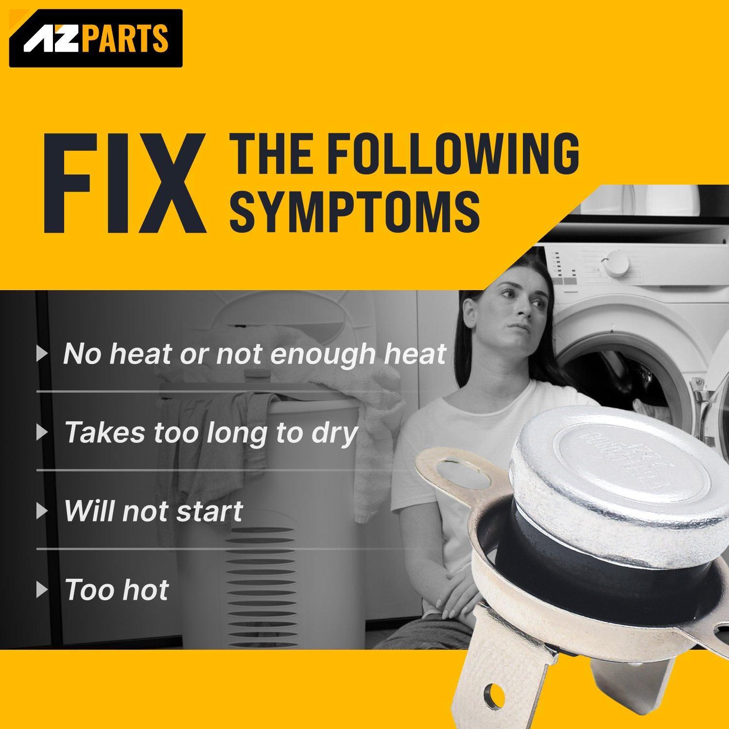 [Lifetime Warranty] 134120900 Dryer Thermal Fuse Limiter - Compatible with Frigidaire Kenmore Gibson Electrolux Dryers - Replaces 146062-000 1489053 3205659 PS419402 AP2108182 5303209192 image 3