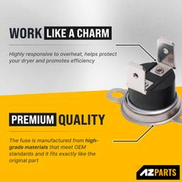 [Lifetime Warranty] 134120900 Dryer Thermal Fuse Limiter - Compatible with Frigidaire Kenmore Gibson Electrolux Dryers - Replaces 146062-000 1489053 3205659 PS419402 AP2108182 5303209192 thumbnail 2