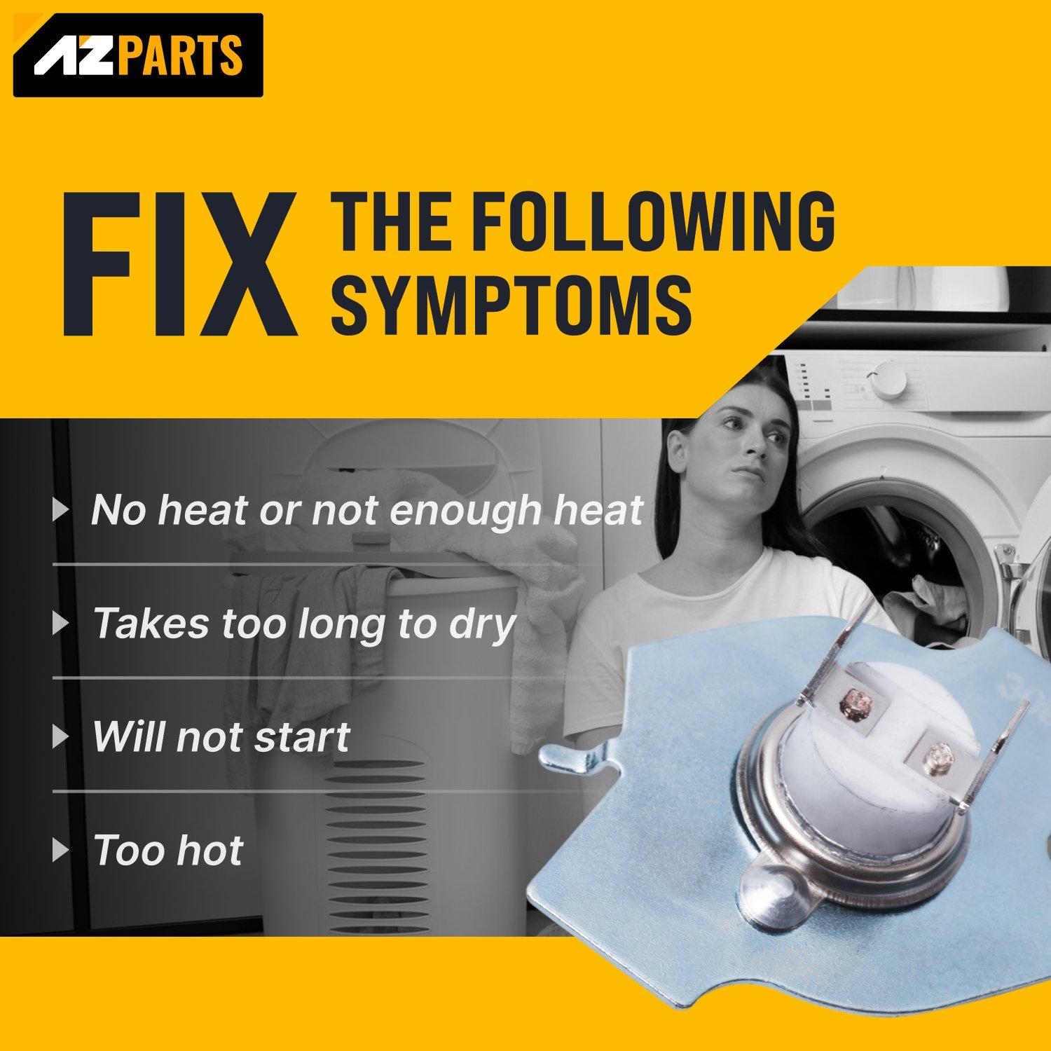 [Lifetime Warranty] 3977393 Dryer Thermal Fuse - Compatible with Whirlpool Maytag Roper Kenmore KitchenAid Clothes Dryers - Replaces AP3094244 3399848 AH334299 279816 image 5