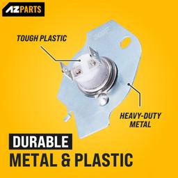 [Lifetime Warranty] 3977393 Dryer Thermal Fuse - Compatible with Whirlpool Maytag Roper Kenmore KitchenAid Clothes Dryers - Replaces AP3094244 3399848 AH334299 279816 thumbnail 3