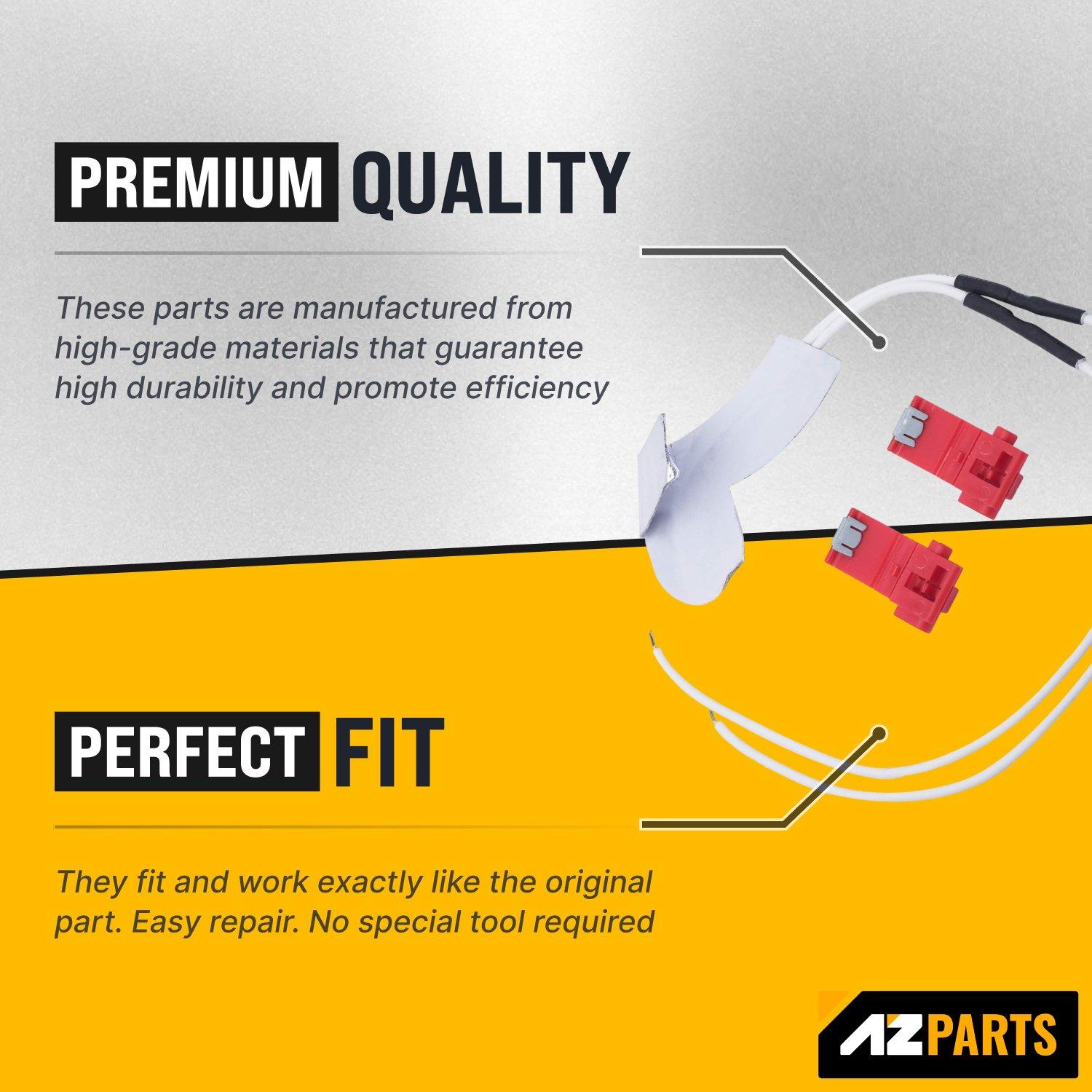 [Lifetime Warranty] WR49X10173 Refrigerator Dispenser Water Tube Heater Kit - Compatible with GE Kenmore Refrigerators - Replaces PS1766223 1381601 AP4318572 image 2