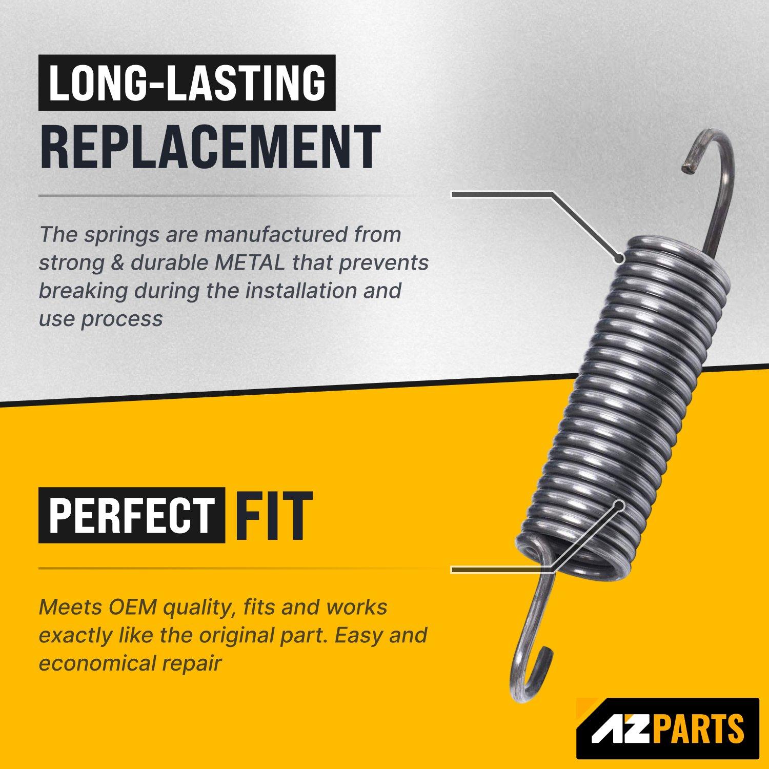 [Lifetime Warranty] 280159 Washer Spring Replacement - Compatible with Whirlpool & Kenmore Washers - Replaces 1175779 8540102 AP3904440 W10010360 - Pack of 2 image 4