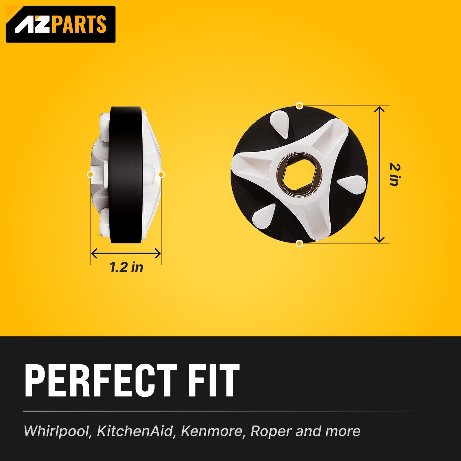 [Lifetime Warranty] 285753A Metal Core Motor Coupling Kit for Kenmore Whirlpool Washers - Replaces AP3963893, PS1485646, 1195967, 285753AVP, 21003, 280152, 85140, 285743 image 2