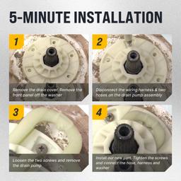 [Lifetime Warranty] W10528947 W10396887 Washer Basket Driven Hub Kit - Compatible with Maytag Whirlpool Kenmore Washers - Replaces AP5665171 W10528947VP PS6012095 thumbnail 3