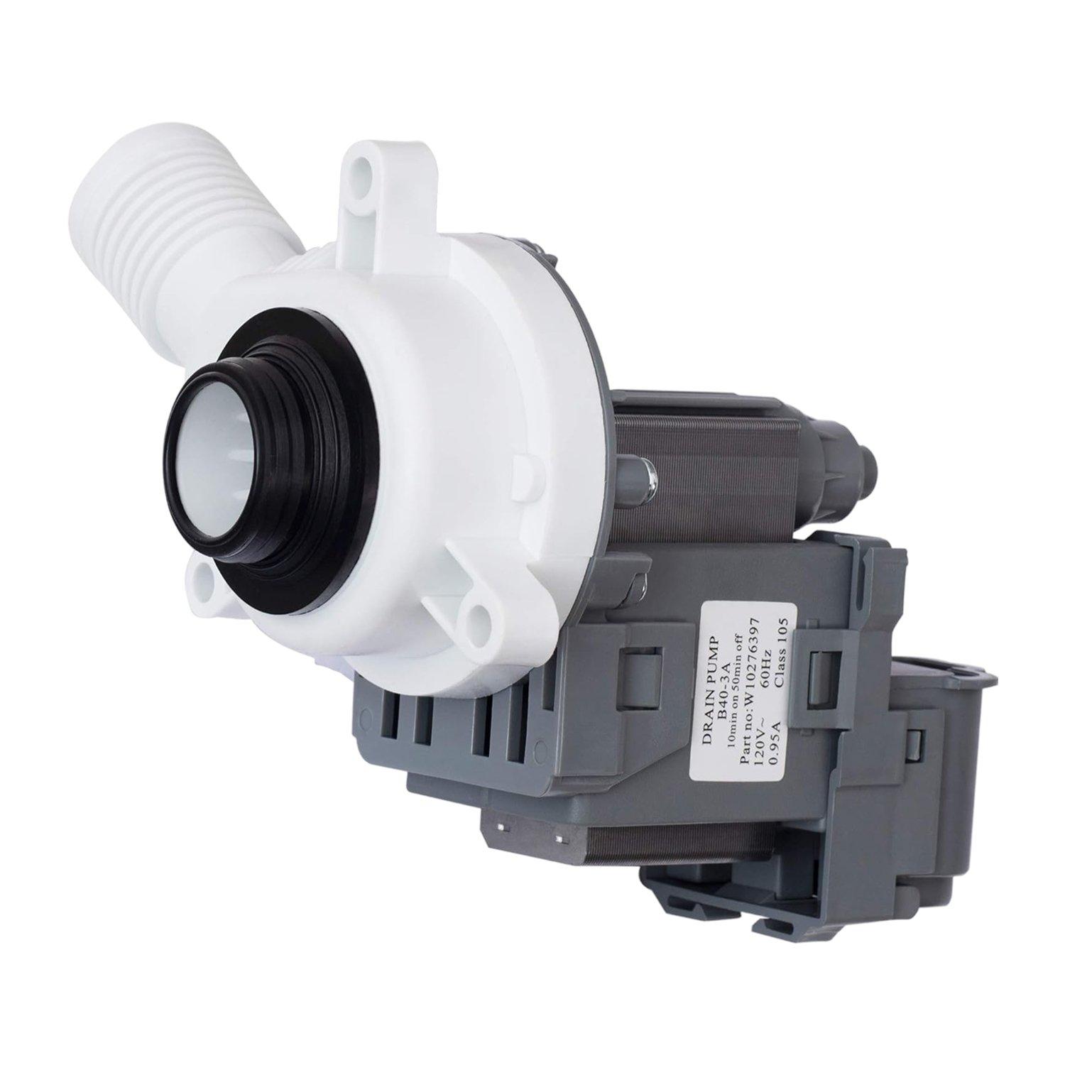[Lifetime Warranty] W10276397 Washer Drain Pump for Whirlpool Kenmore Maytag Washing Machines - Replaces WPW10276397VP B40-3A 1874334 AP6018417 LP397 PS11751719 image 0