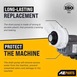 [Lifetime Warranty] W10276397 Washer Drain Pump for Whirlpool Kenmore Maytag Washing Machines - Replaces WPW10276397VP B40-3A 1874334 AP6018417 LP397 PS11751719 thumbnail 2