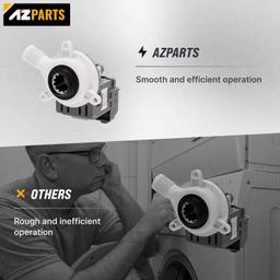 [Lifetime Warranty] W10276397 Washer Drain Pump for Whirlpool Kenmore Maytag Washing Machines - Replaces WPW10276397VP B40-3A 1874334 AP6018417 LP397 PS11751719 thumbnail 1