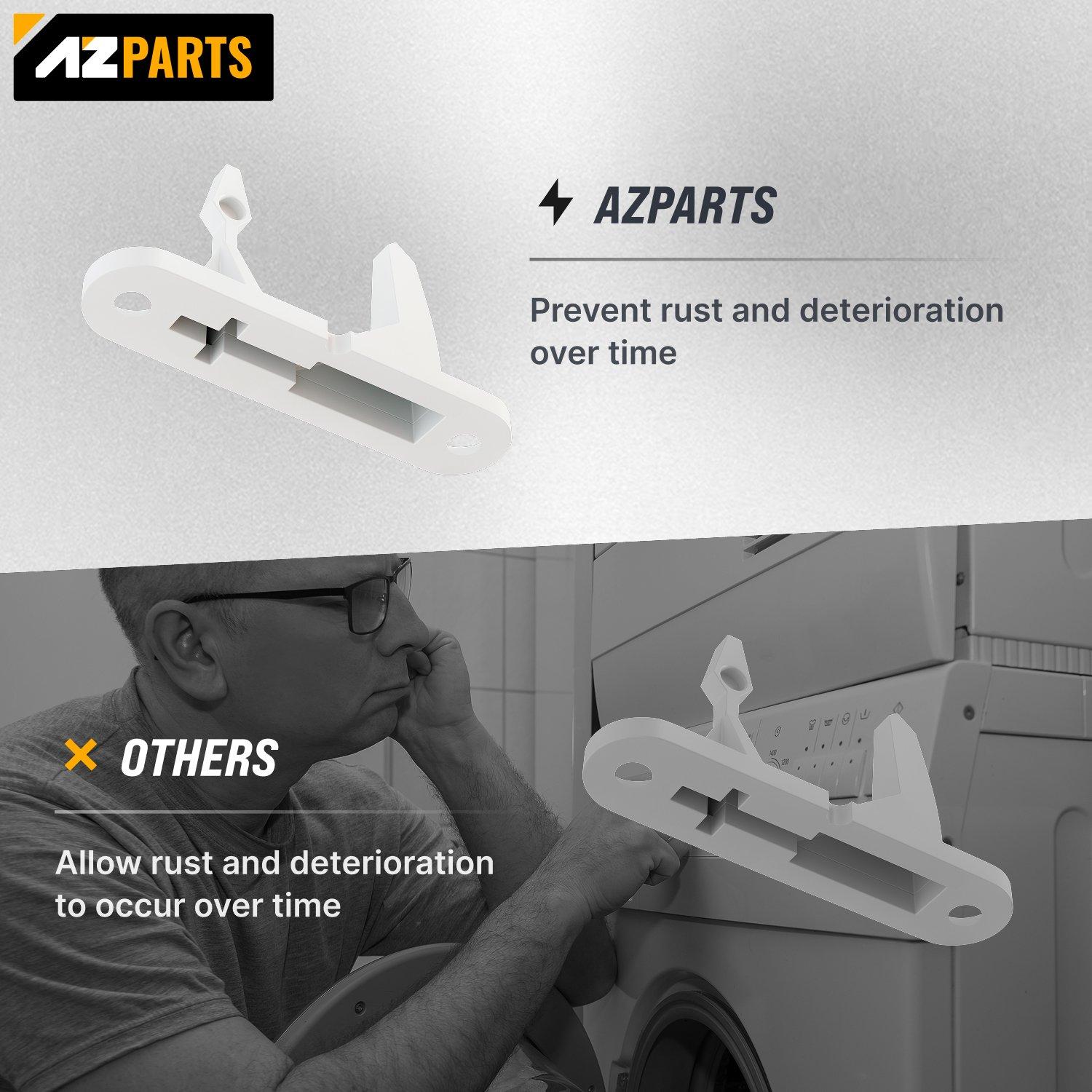 [Lifetime Warranty] 131763310 Washer Door Striker - Compatible with Frigidaire & Kenmore Washers - Replaces 131763300 AP3580441 PS890617 - Pack of 4 image 4