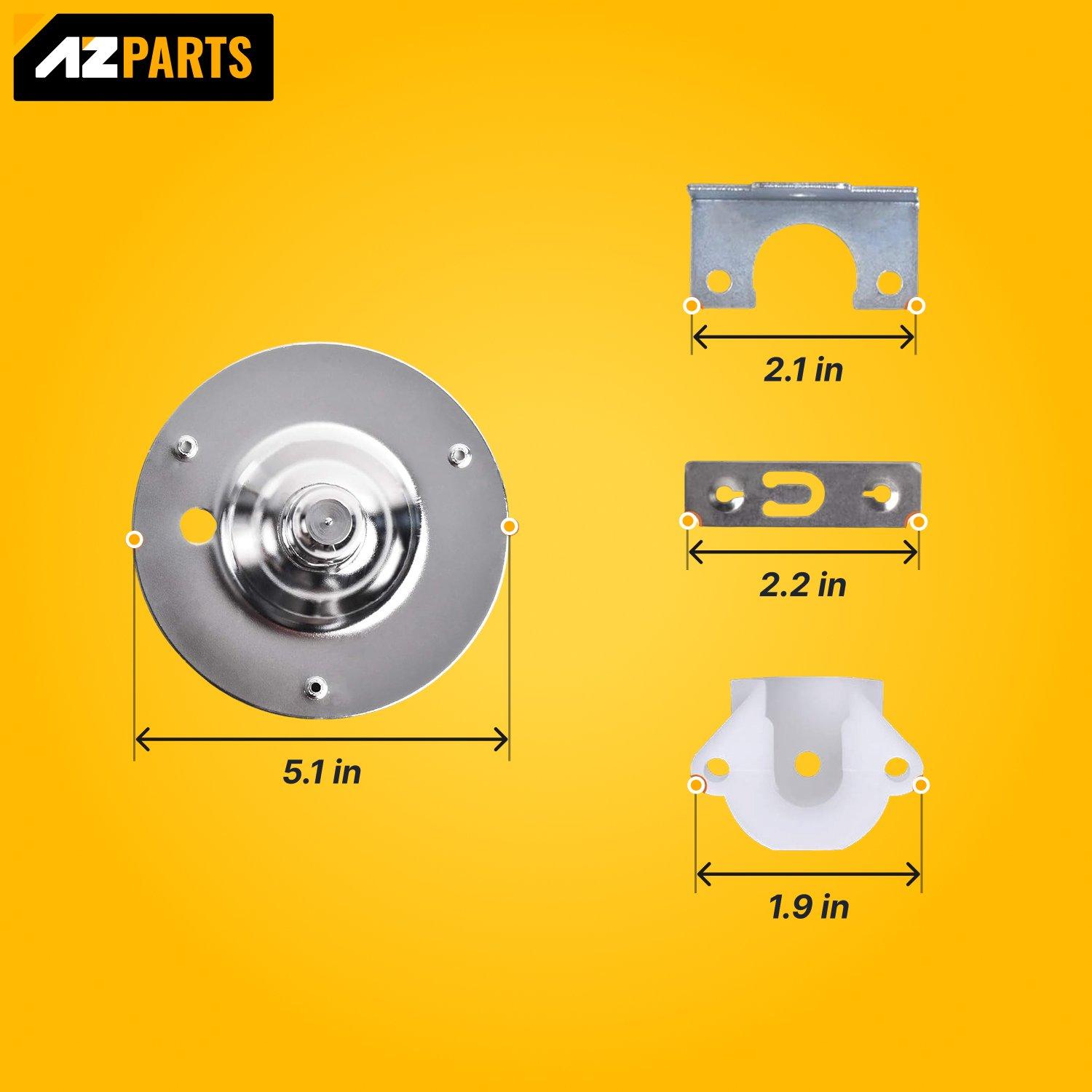[Lifetime Warranty] 5303281153 & 134503600 Dryer Rear Bearing - Compatible with Frigidaire & Kenmore Dryers - Replaces PS459829 AP2142648 131777700 PS1148434 134163400 image 4