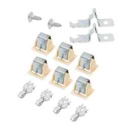 [Lifetime Warranty] 279570 Dryer Door Latch Strike Kit PS334230 AP3094183 14205029 236877 420198 423232 EED4300TQ0 LTE5243DQ6 - Fits GE Whirlpool Kenmore Roper KitchenAid - Pack of 2 thumbnail 0