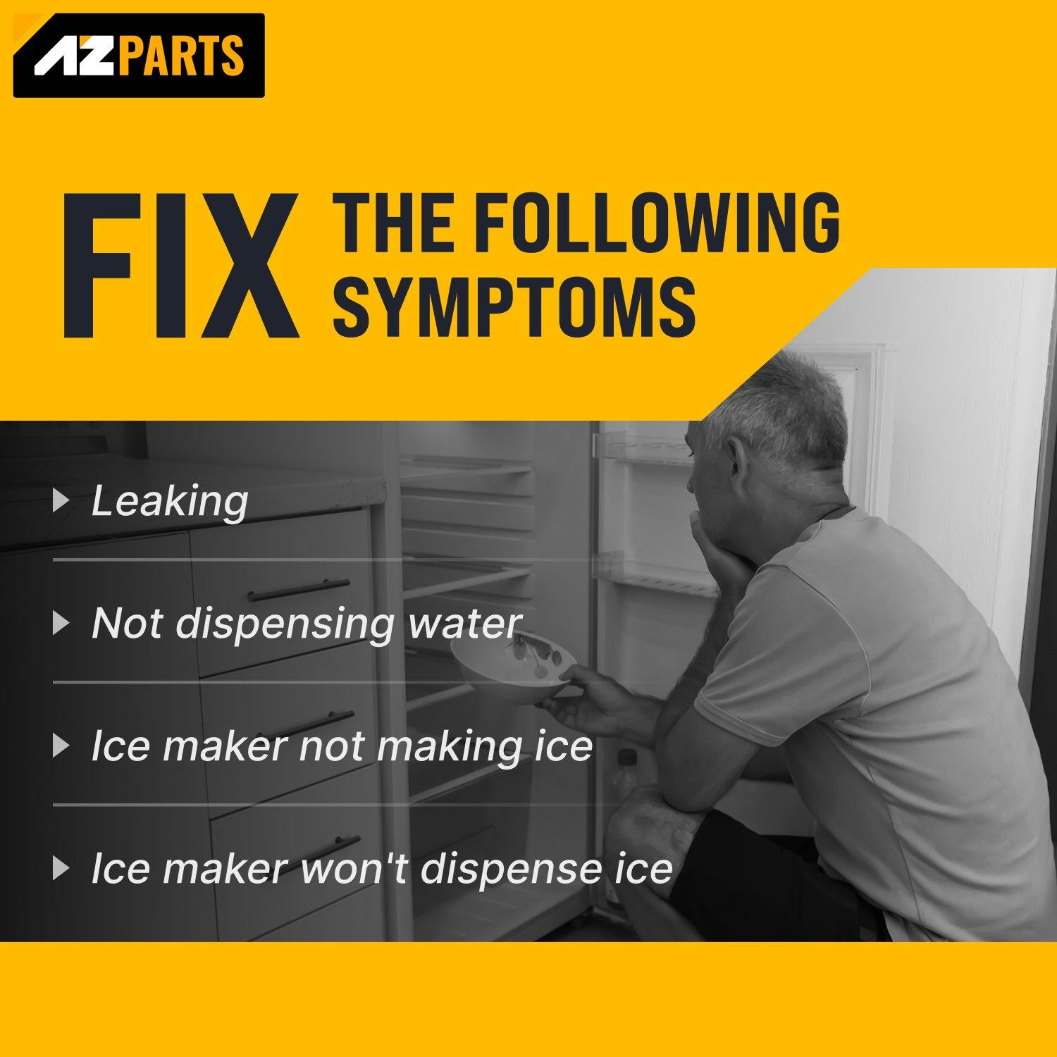 [Lifetime Warranty] WR57X10051 WR57X10032 Refrigerator Dual Inlet Water Valve - Compatible with GE, Hotpoint & Kenmore Refrigerators - Replaces WR57X10040 AP3672839 PS901314 IMV513 WR2X10105 image 2