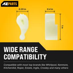 [Lifetime Warranty] 80040 Washer Agitator Dogs - Compatible with Whirlpool & Kenmore Washers - Replaces 285612 285770 3366877 387091 80040VP AP3119063 EA388034 ER80040 LP338 PS388034 - Pack of 4 thumbnail 2