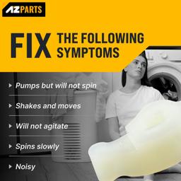 [Lifetime Warranty] 80040 Washer Agitator Dogs - Compatible with Whirlpool & Kenmore Washers - Replaces 285612 285770 3366877 387091 80040VP AP3119063 EA388034 ER80040 LP338 PS388034 - Pack of 4 thumbnail 1