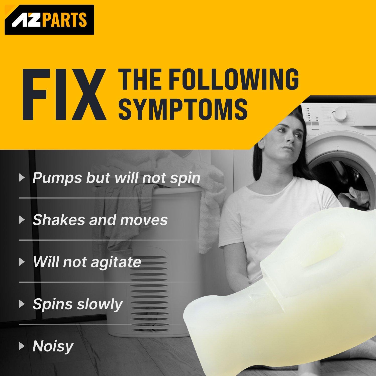 [Lifetime Warranty] 80040 Washer Agitator Dogs - Compatible with Whirlpool & Kenmore Washers - Replaces 285612 285770 3366877 387091 80040VP AP3119063 EA388034 ER80040 LP338 PS388034 - Pack of 4 image 1