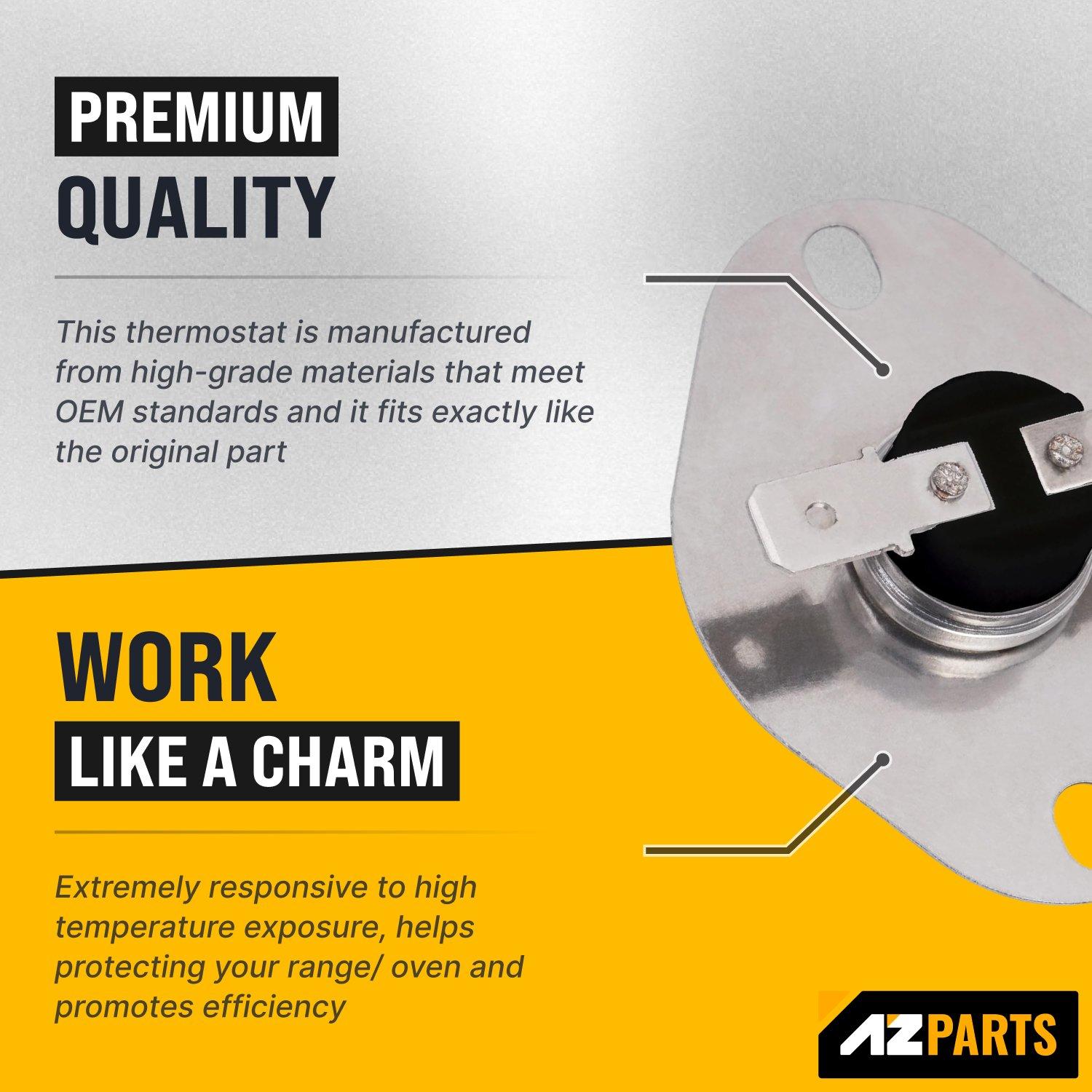 [Lifetime Warranty] 9759242 Oven Thermal Fuse - Compatible with Whirlpool KitchenAid Maytag Ovens/Ranges - Replaces 4452223 WP9759242 AP6014015 PS11747248 image 3