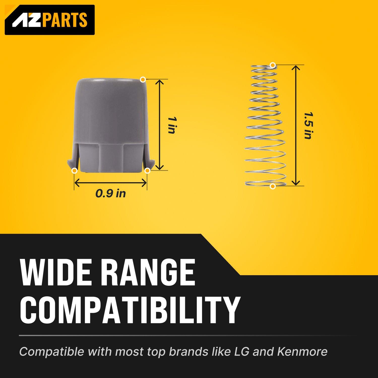 [Lifetime Warranty] AGM73610701 Washer Magnetic Door Plunger Replacement - Compatible with LG WM3050 WM3170CW WM8000HA WM3770 WM3670HWA Kenmore Elite Washer and More image 2