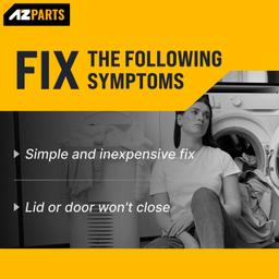 [Lifetime Warranty] AGM73610701 Washer Magnetic Door Plunger Replacement - Compatible with LG WM3050 WM3170CW WM8000HA WM3770 WM3670HWA Kenmore Elite Washer and More thumbnail 1