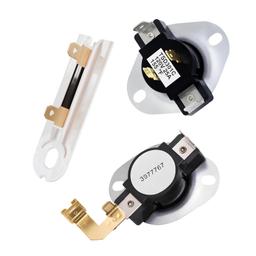 [Lifetime Warranty] 3387134 Cycling Thermostat 3392519 Dryer Thermal Fuse 3977767 High-Limit Thermostat - Compatible with Whirlpool Kenmore Maytag Dryers - Replaces PS11741405 PS11742185 PS11741460 thumbnail 0