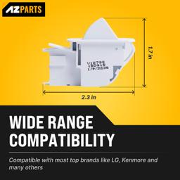 [Lifetime Warranty] 6600JB1010A Refrigerator Door Push Button Switch - Compatible with LG & Kenmore Refrigerators - Replaces AP4442090 6600JB1010K 1268243 6600JB1004A 6600JB1010L AH3529268 EA3529268 thumbnail 4