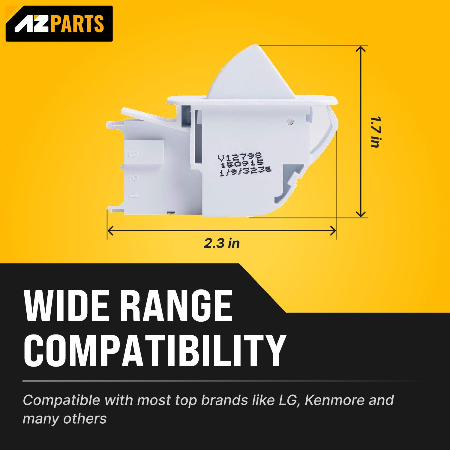 [Lifetime Warranty] 6600JB1010A Refrigerator Door Push Button Switch - Compatible with LG & Kenmore Refrigerators - Replaces AP4442090 6600JB1010K 1268243 6600JB1004A 6600JB1010L AH3529268 EA3529268 image 4