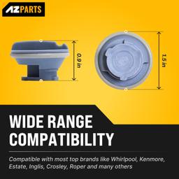 [Lifetime Warranty] 8558307 Dishwasher Dispenser Cap - Compatible with Whirlpool Kenmore Dishwashers - Replaces WP8558307 8193984 8539095 PS11746426 AP6013204 thumbnail 1