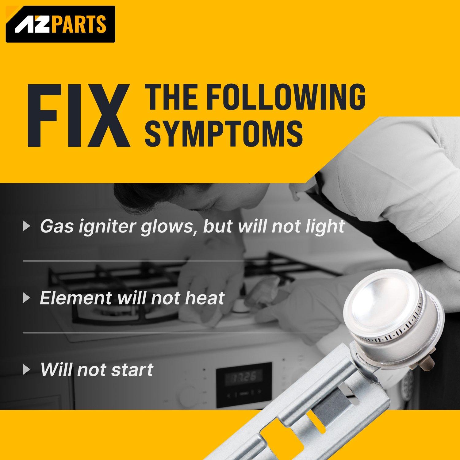 [Lifetime Warranty] WB16K10026 WB29K17 Double Burner Assembly Replacement - Compatible with GE Kenmore Hotpoint Ranges - Replaces 868697 AP2633210 WB16K10003 65932 PS232404 - Pack of 2 image 2