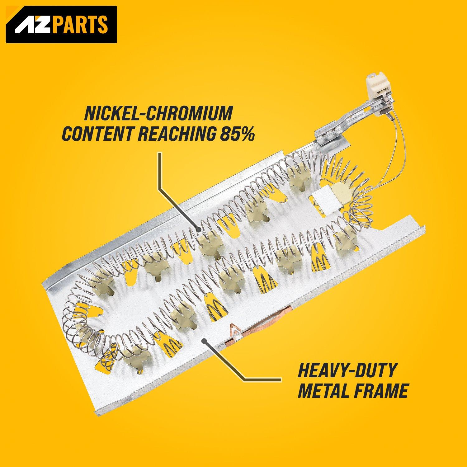[Lifetime Warranty] 3387747 WP3387747 Dryer Heating Element for Whirlpool MEDB835DW4 GEW9250PW1 GEW9250PW0 GEW9200LW1 WED5100HW1 WED8300SW2 MED6230HW1 Maytag KitchenAid Dryers image 4