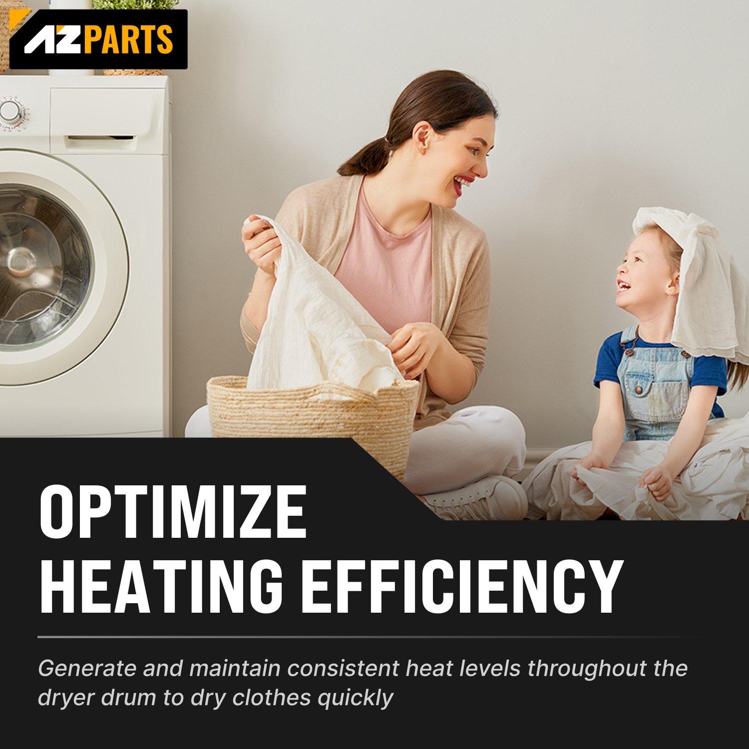 [Lifetime Warranty] 3387747 WP3387747 Dryer Heating Element for Whirlpool MEDB835DW4 GEW9250PW1 GEW9250PW0 GEW9200LW1 WED5100HW1 WED8300SW2 MED6230HW1 Maytag KitchenAid Dryers image 5