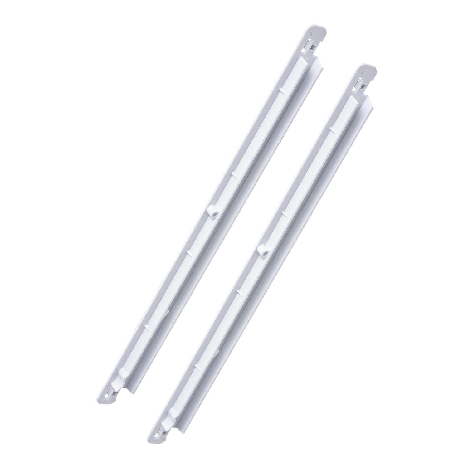 [Lifetime Warranty] 240365401 & 240356501 Refrigerator Meat Pan Hangers (Left & Right)  - Compatible with Frigidaire Kenmore Refrigerators - Replaces EA430245, PS430245, 891310, AH430245, 891216 image 0