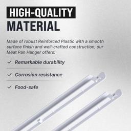 [Lifetime Warranty] 240365401 & 240356501 Refrigerator Meat Pan Hangers (Left & Right)  - Compatible with Frigidaire Kenmore Refrigerators - Replaces EA430245, PS430245, 891310, AH430245, 891216 thumbnail 5