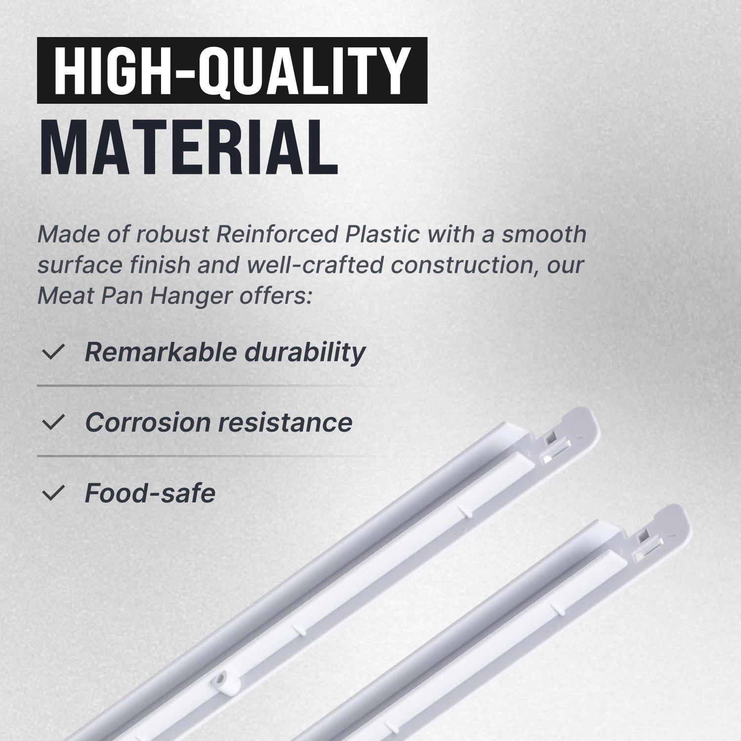 [Lifetime Warranty] 240365401 & 240356501 Refrigerator Meat Pan Hangers (Left & Right)  - Compatible with Frigidaire Kenmore Refrigerators - Replaces EA430245, PS430245, 891310, AH430245, 891216 image 5