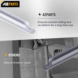 [Lifetime Warranty] 240365401 & 240356501 Refrigerator Meat Pan Hangers (Left & Right)  - Compatible with Frigidaire Kenmore Refrigerators - Replaces EA430245, PS430245, 891310, AH430245, 891216 thumbnail 6