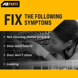 [Lifetime Warranty] 809006501 Dishwasher Bottom Door Gasket Replacement - Compatible for Frigidaire Kenmore Electrolux Dishwashers - Replaces 154576501 154297601 PS9495545 AP5809675 thumbnail 5