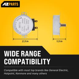 [Lifetime Warranty] WB26X10038 Microwave Turntable Motor Replacement - Compatible with GE & Kenmore Microwaves - Replaces 5304408980 WB26X10038 AP2024962 PS237772 thumbnail 3