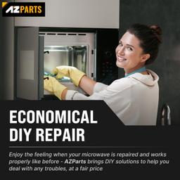 [Lifetime Warranty] WB26X10038 Microwave Turntable Motor Replacement - Compatible with GE & Kenmore Microwaves - Replaces 5304408980 WB26X10038 AP2024962 PS237772 thumbnail 2