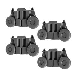 [Lifetime Warranty] W10195416 Dishwasher Lower Dish Rack Wheels - Compatible with KitchenAid Whirlpool Kenmore Dishwashers - Replaces AP5983730 W10195416V PS11722152 - Pack of 4 thumbnail 0