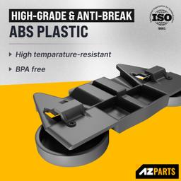 [Lifetime Warranty] W10195416 Dishwasher Lower Dish Rack Wheels - Compatible with KitchenAid Whirlpool Kenmore Dishwashers - Replaces AP5983730 W10195416V PS11722152 - Pack of 4 thumbnail 2