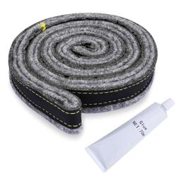 [Lifetime Warranty] DC97-07618A Dryer Drum Felt Seal - Compatible with Samsung DV42H5200EW DV42H5000EW DV45K6500EV DV48H7400EW DV42H5200EP/A3 DV50K8600EV/A3 DV52J8700GP/A2 thumbnail 0