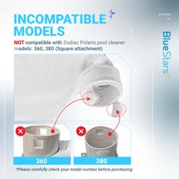 [Lifetime Warranty] Pool Cleaner Zippered Bag K13 K16 thumbnail 6