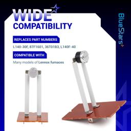 [Lifetime Warranty] 87F16 Furnace Primary Limit Switch up to 140Â°F thumbnail 4