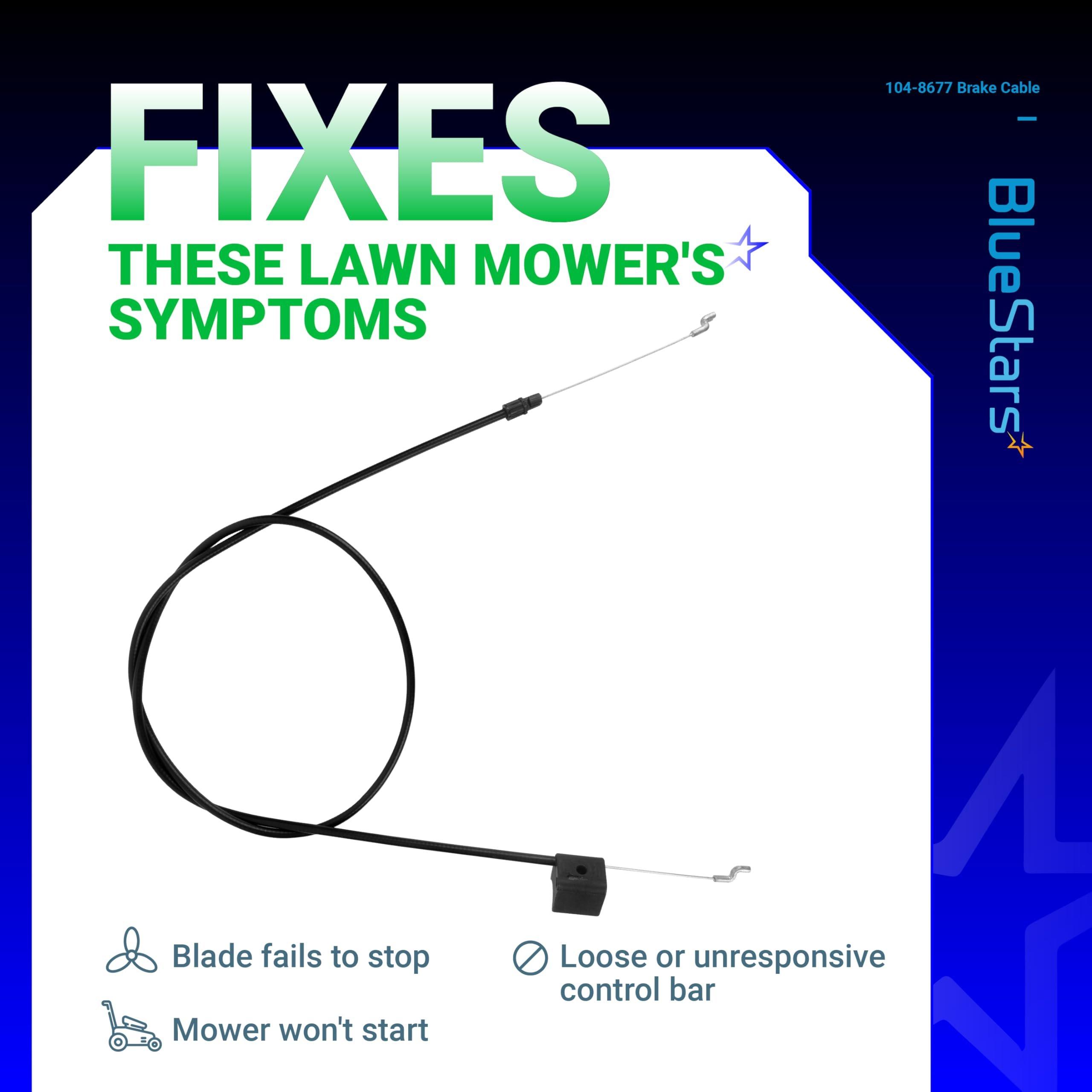 [Lifetime Warranty] 104-8677 Brake Cable for Toro 22" Recycler Mowers image 5