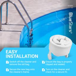 [Lifetime Warranty] Pool Cleaner Zippered Bag K13 K16 thumbnail 7