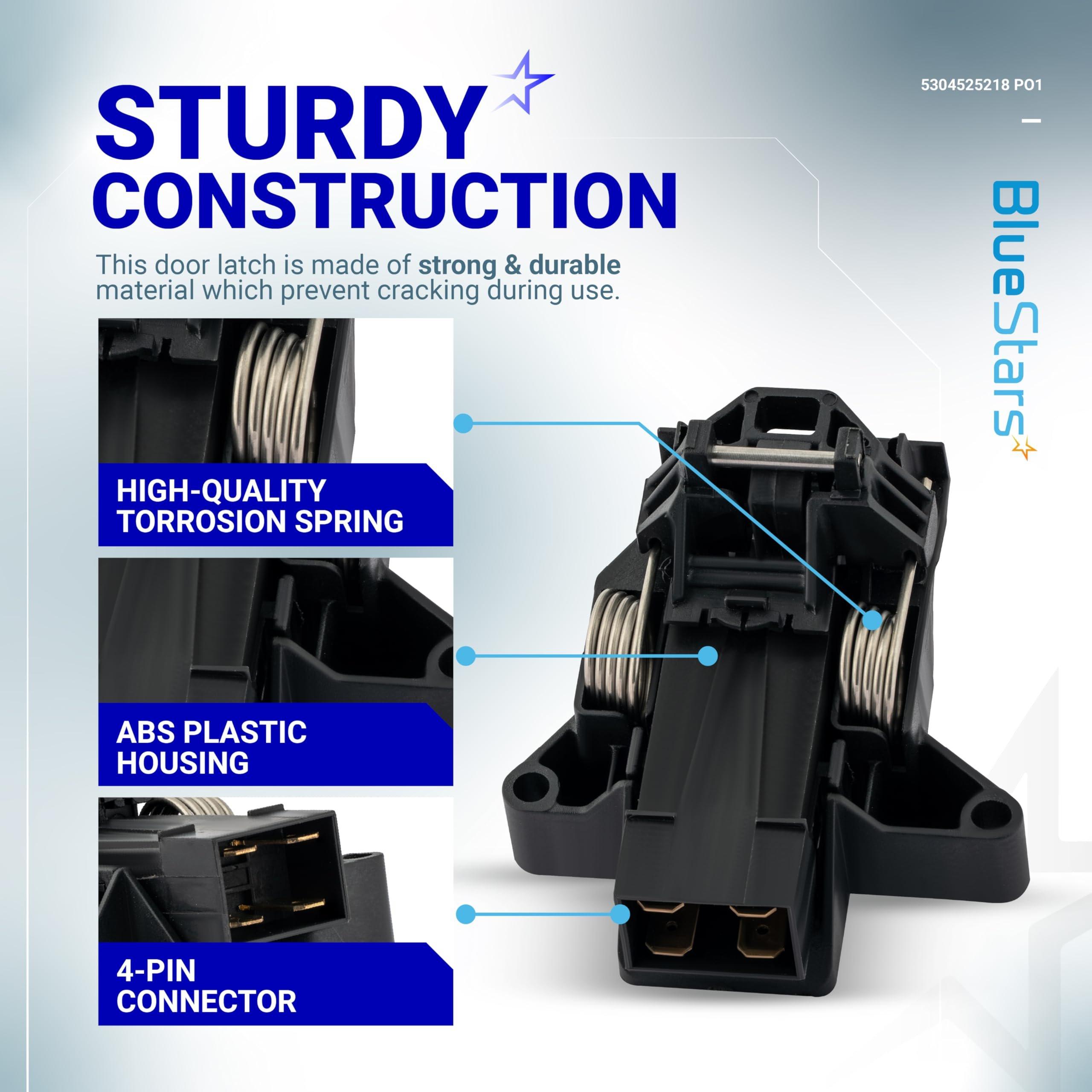 [Lifetime Warranty] 5304525218 Dishwasher Door Latch - Compatible with Electrolux, Kenmore, Frigidaire Dishwasher - Replaces 5304525218, 154543901, 154758101, 154543901, 154722401, 5304527418, AP6783743 image 3