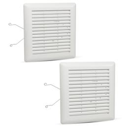 [Lifetime Warranty] C350GN S97017068 Bathroom Ceiling Fan Grille with Springs - Pack of 2 thumbnail 0