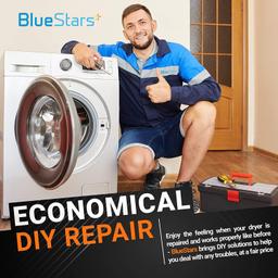 [Lifetime Warranty] W10721967 Pulley Clutch Kit W10006384 Drive Belt W10528947 Basket Hub - Compatible with Whirlpool Kenmore Maytag Washers - Replaces PS10057144 W10006354 W10006356 W10239973 WTW5000DW1 thumbnail 8