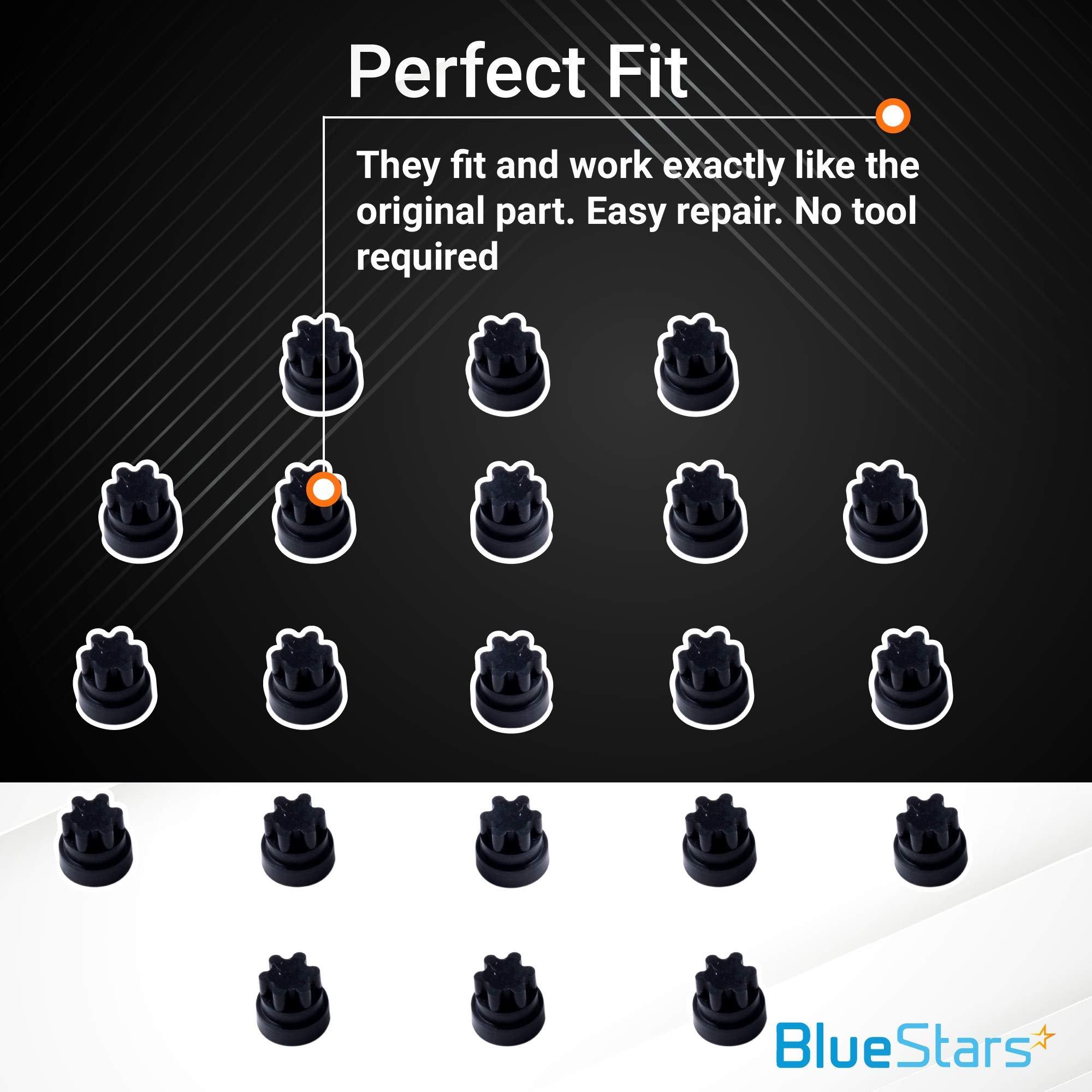 [Lifetime Warranty] 00618112 00637940 Rubber Grate Feet Replacement - Compatible with Thermador & Bosch Range Cooktop - Replaces 1999626 617174 618112 PS3478553 - Pack of 20 image 4