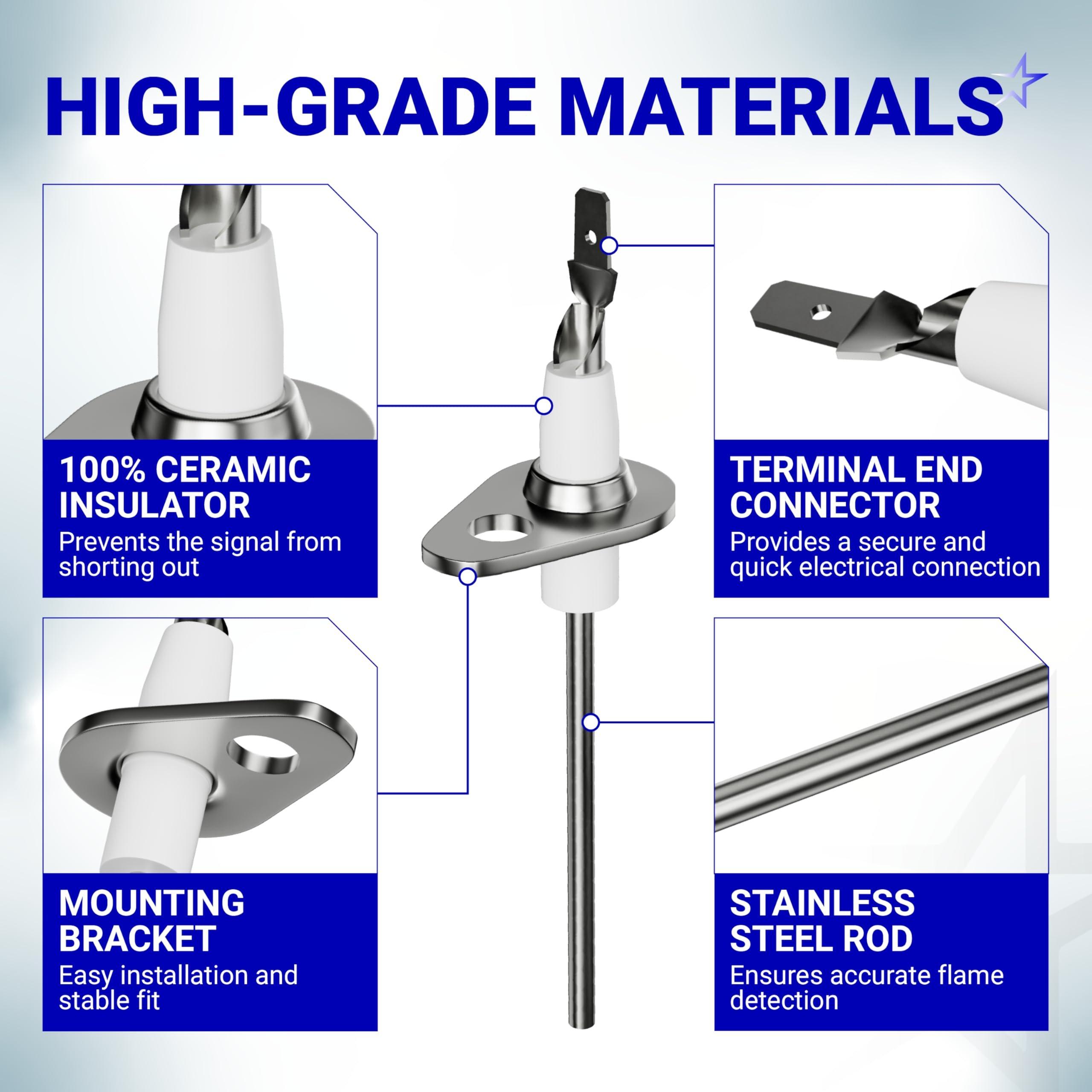 [Lifetime Warranty] 0130F00010 Flame Sensor - Pack of 5 image 3