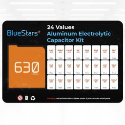 [Lifetime Warranty] 24-Value Aluminum Electrolytic Capacitor 630 pcs thumbnail 1
